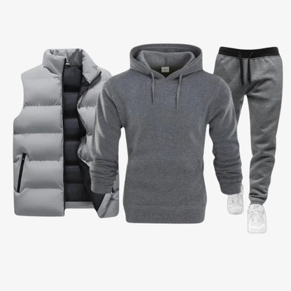 3 PIECE SET | Gilet + Tracksuit