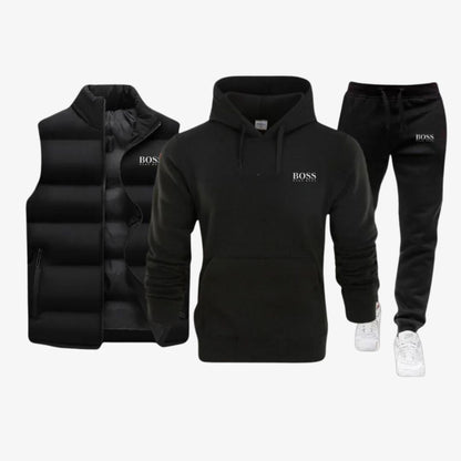 3 PIECE SET | Gilet + Tracksuit