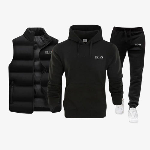 3 PIECE SET | Gilet + Tracksuit